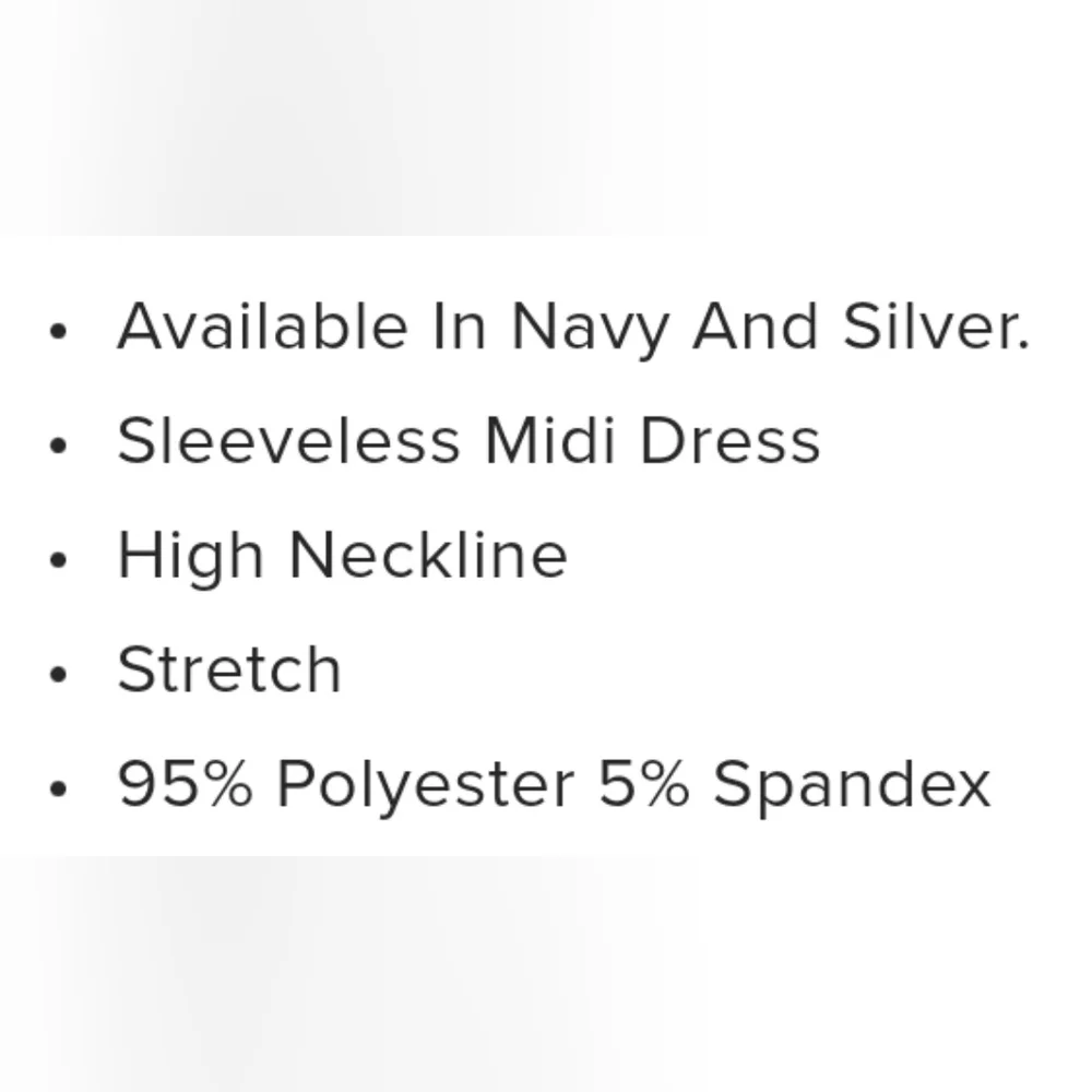 Sleeveless midi dress - Picture 3 of 4